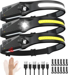 Illuminate Our Adventures: The Versatile 3PC Headlamp Experience