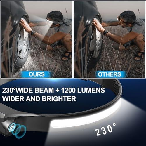Illuminate Our adventures: A Journey with 6 Rechargeable Headlamps