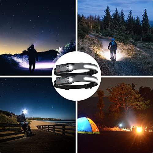 Illuminate Our Adventures: A Journey with 6 Rechargeable headlamps