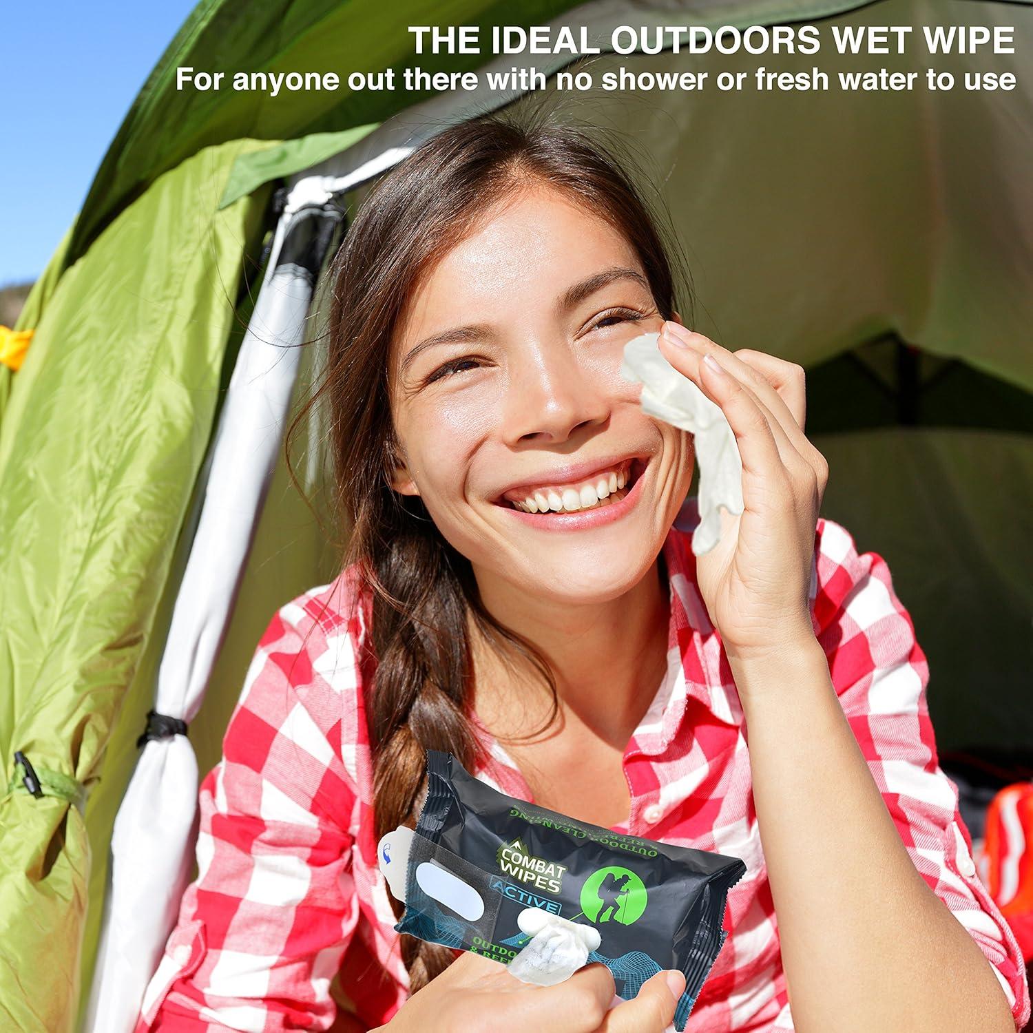 Stay Fresh on Our Adventures: Review of Combat Wipes ACTIVE
