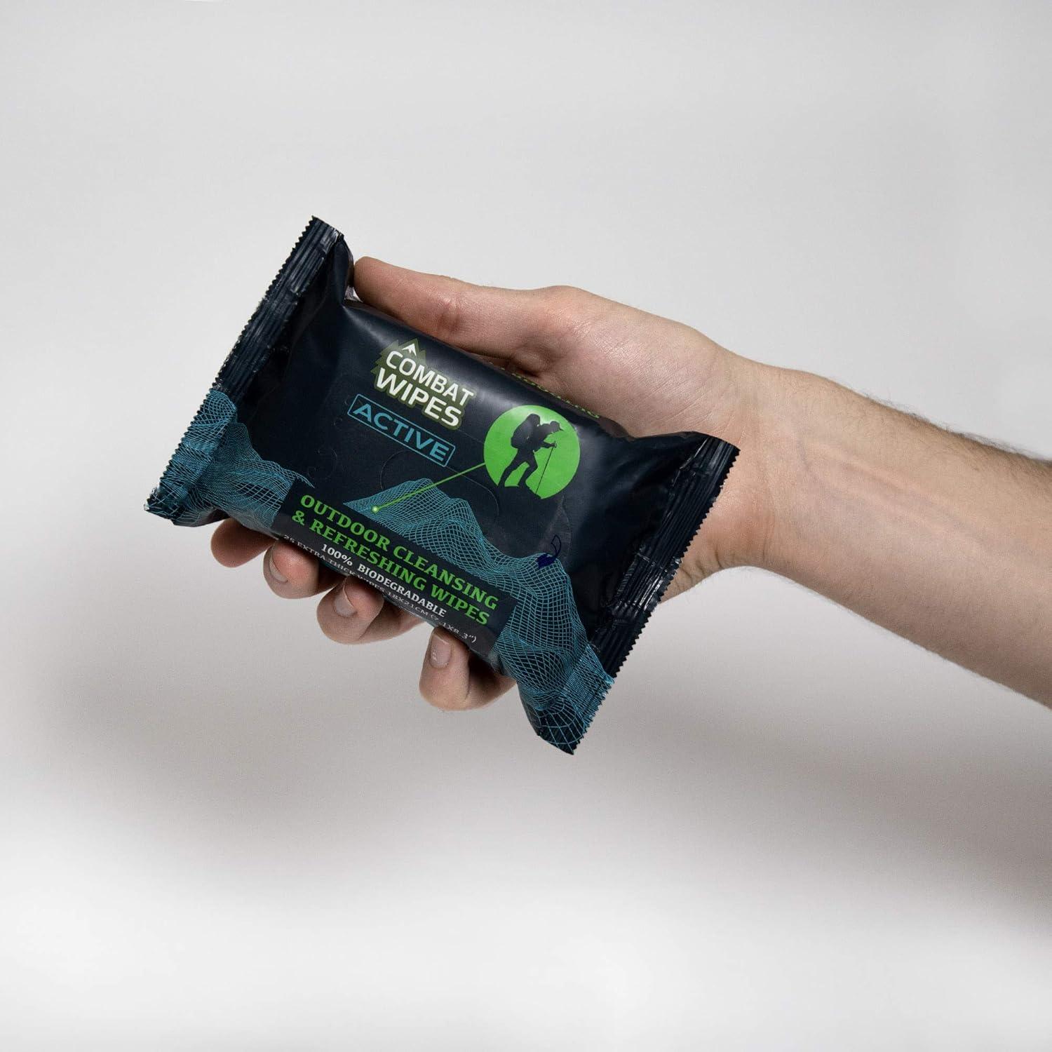 Stay Fresh on Our Adventures: Review of Combat Wipes ACTIVE