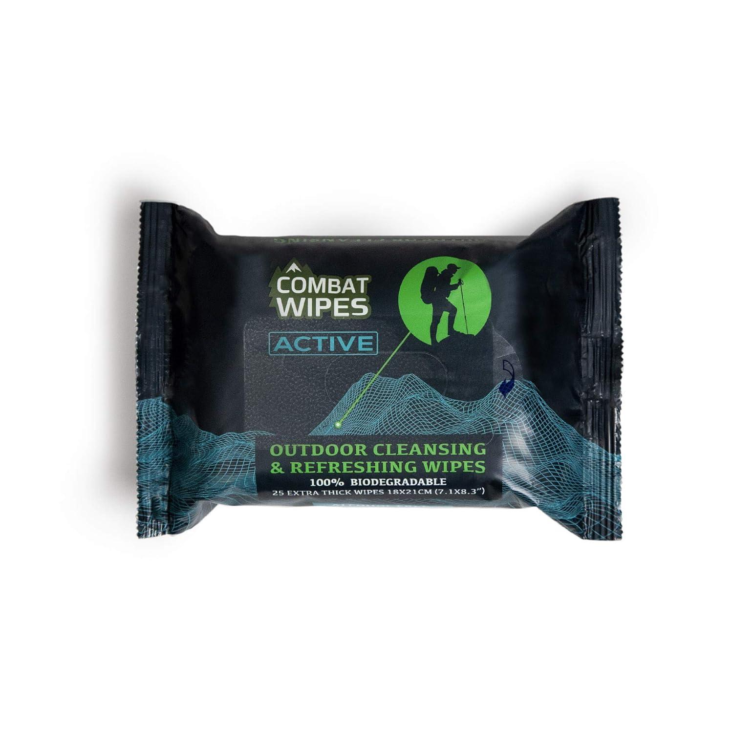 Stay Fresh on Our Adventures: Review of Combat Wipes ACTIVE