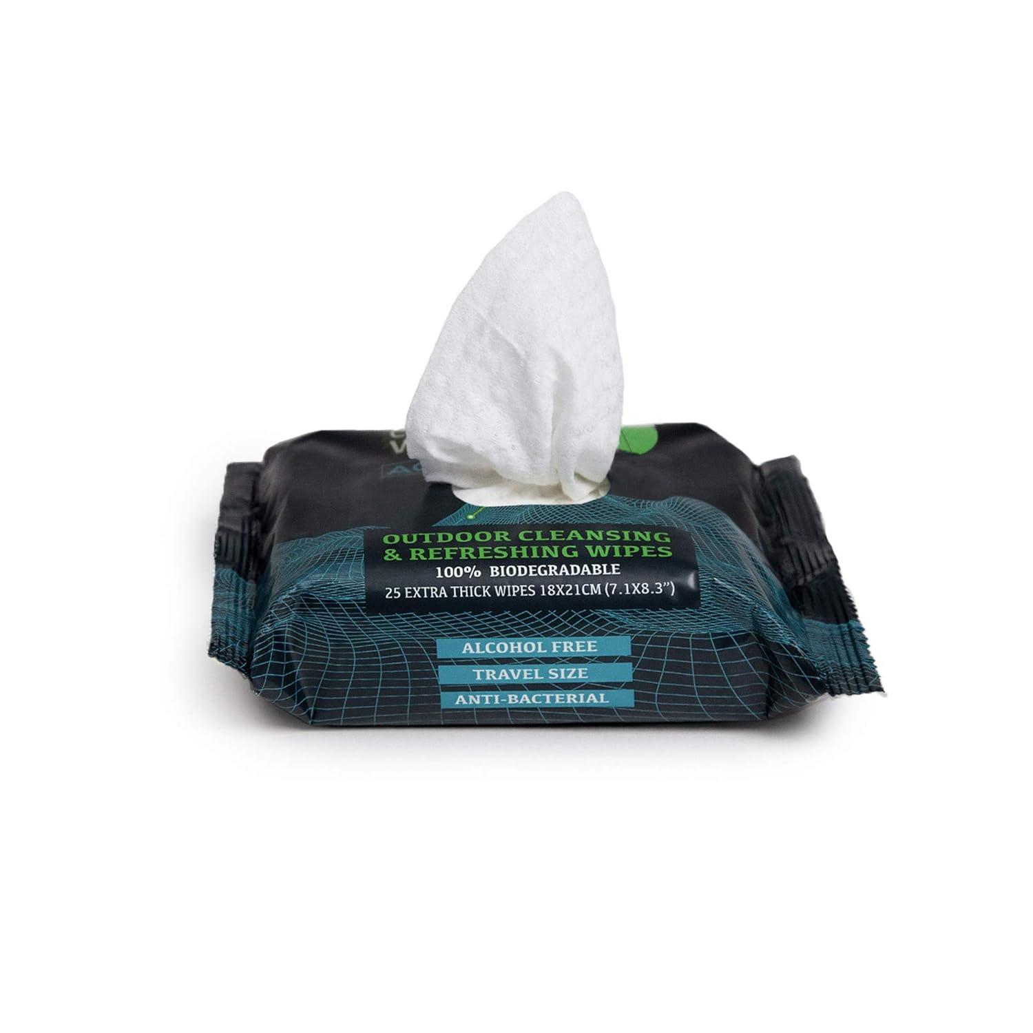 Stay Fresh on Our Adventures: Review of Combat wipes ACTIVE