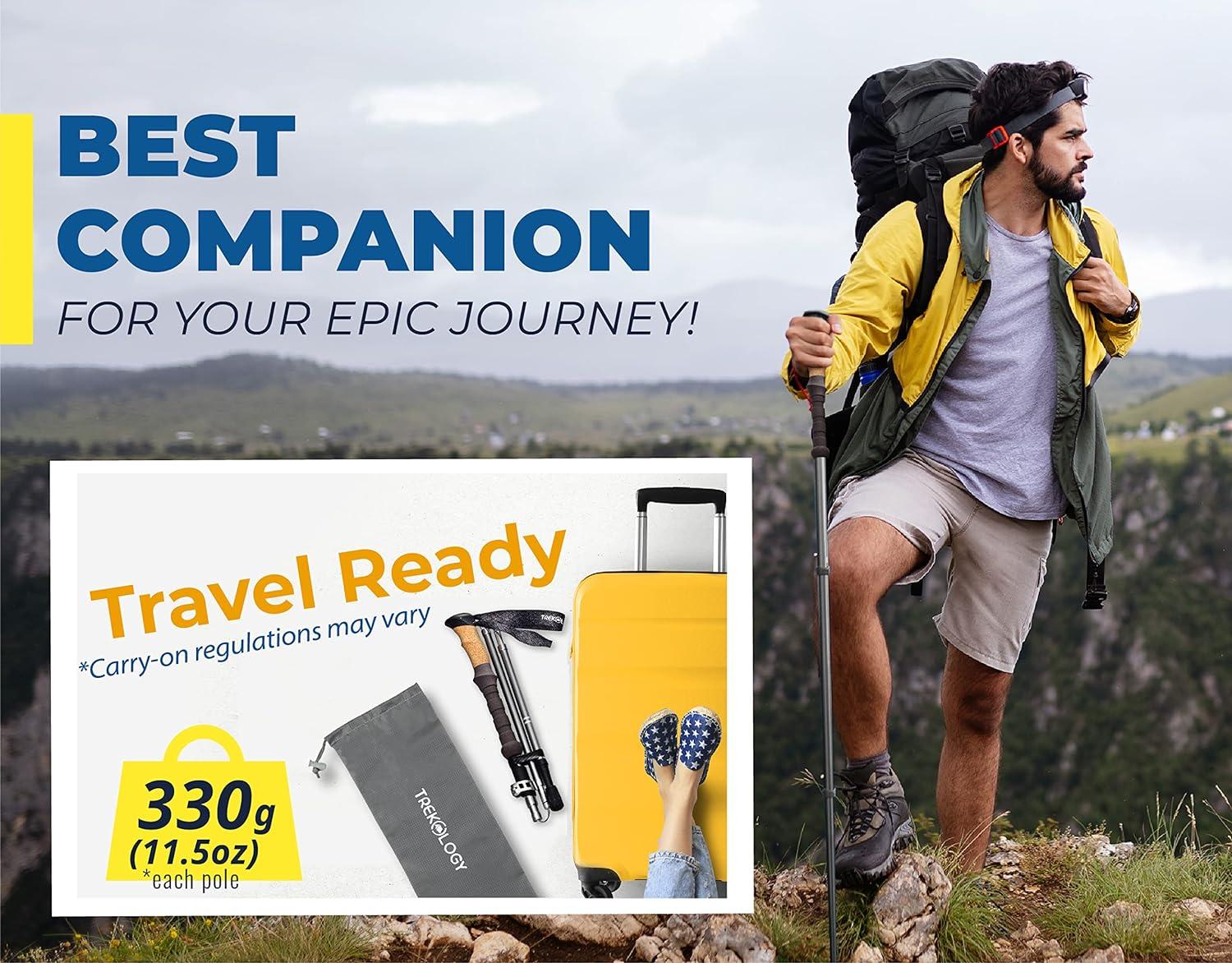 Let's Elevate Our Adventures with TREKOLOGY Trekking Poles!