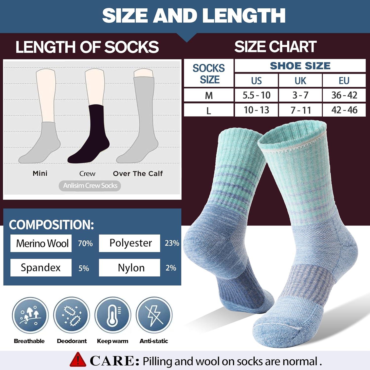 Embrace Winter Adventures: Our Love for Anlisim Merino Socks!