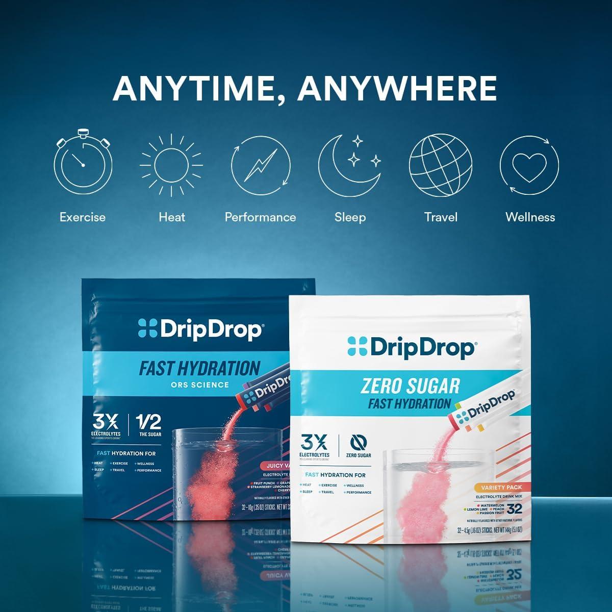 Elevate Our Hydration Game with DripDrop's Juicy Variety!