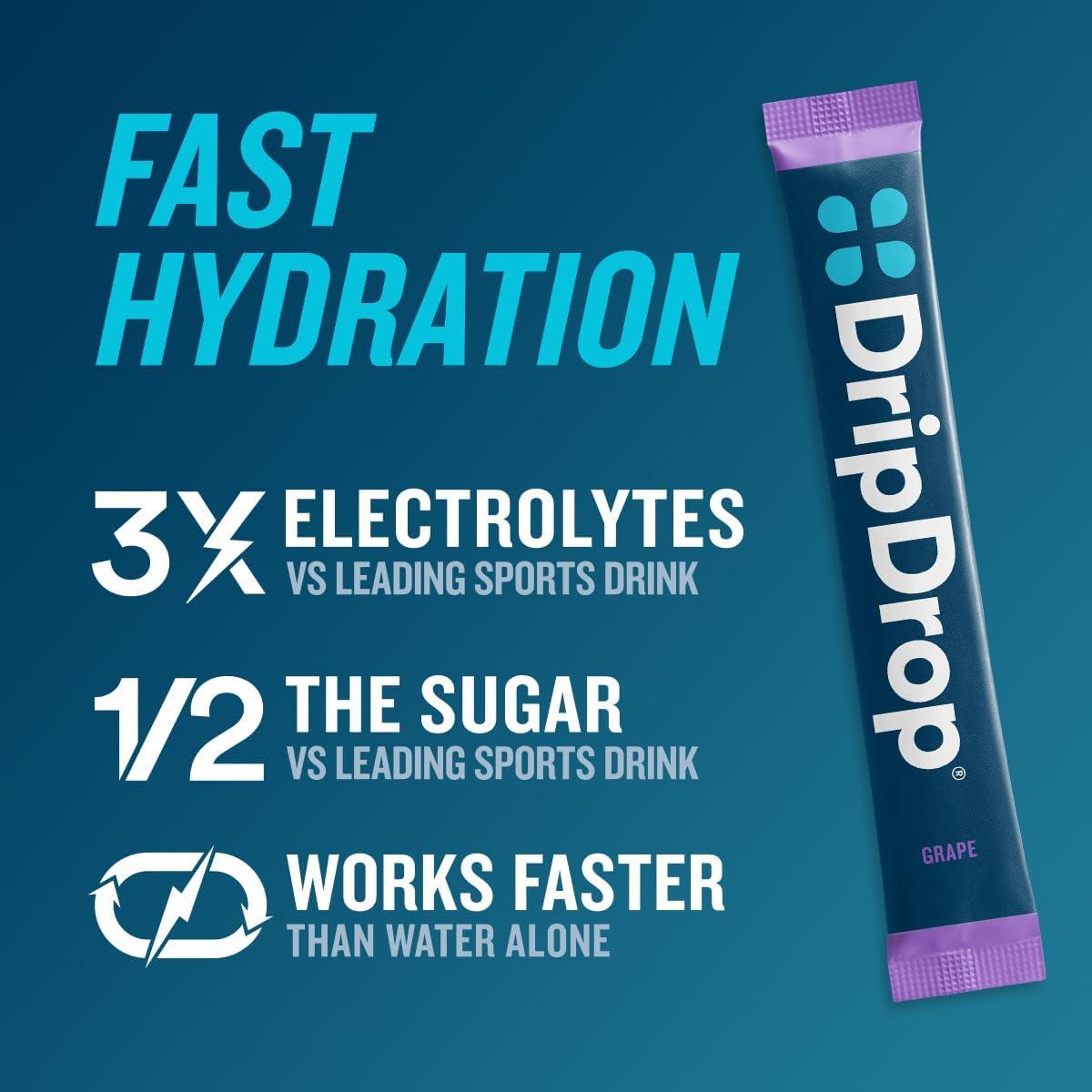 Elevate Our Hydration Game with DripDrop's Juicy Variety!