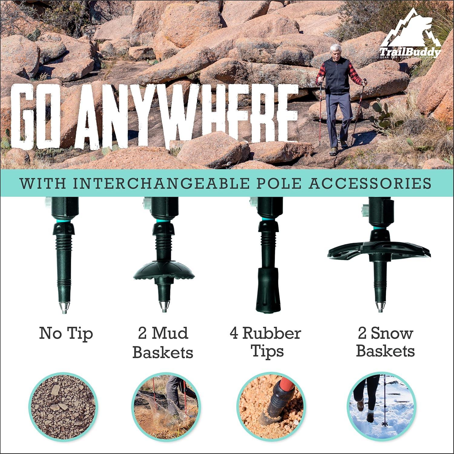 Elevate Our Adventures: Discover the TrailBuddy Trekking Poles!