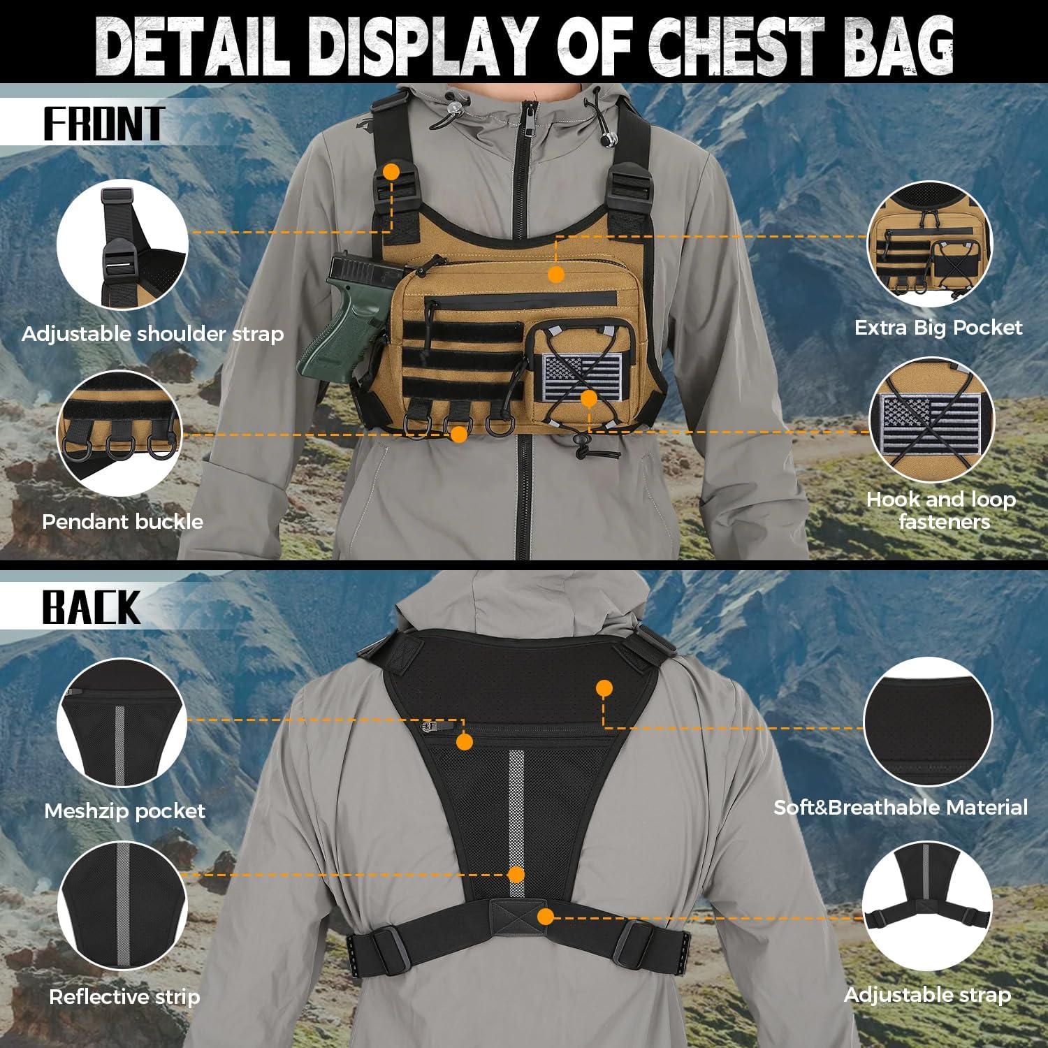 Empowering Our Adventures: The Ultimate Outdoor Chest Bag Experience