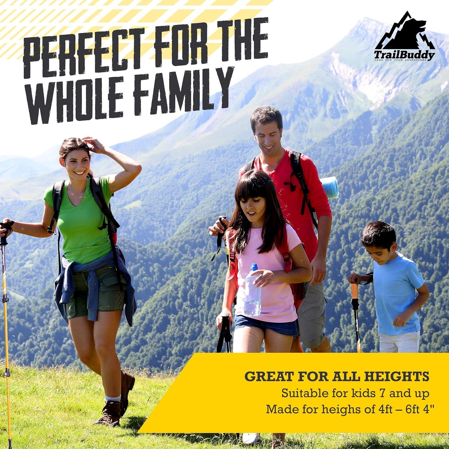 Elevate Our Adventures: discover the TrailBuddy Trekking Poles!