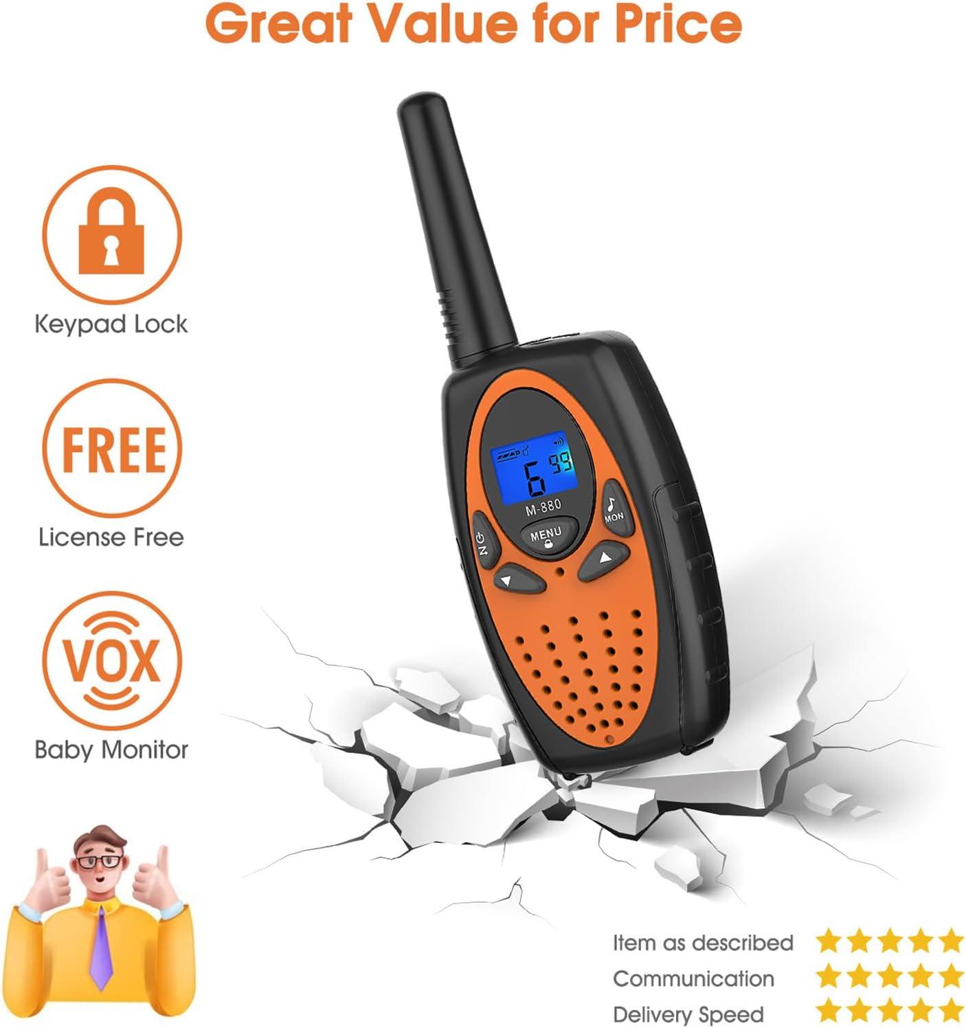 Staying Connected: Our⁢ Adventure with Topsung⁤ M880‍ Walkie‍ Talkies